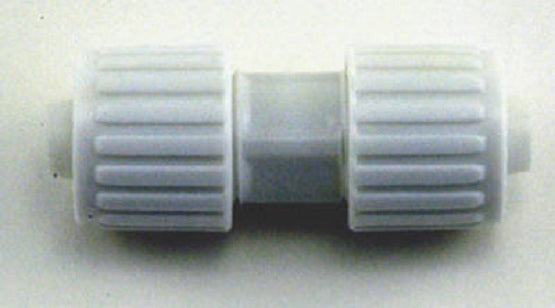 Flair-It™ 16853 Plastic Coupling for PEX or Polybutylene, 3/8" x 1/2"