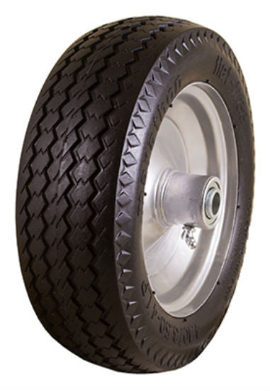 Marathon 00010 Flat Free Hand Truck Tire on Wheel, 10.5"