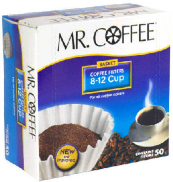Mr. Coffee® UF50 Basket Coffee Filters, 50-Count