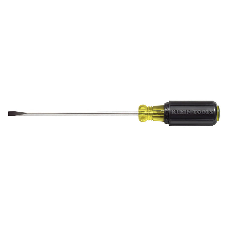 Klein Tools 601-4 Round Shank Cabinet Tip Screwdriver, 4", 3/16" Tip Size