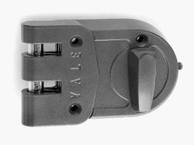 Yale V197 Jimmy Proof Deadlock, Key Outside/Thumb Turn Inside, Sprayed Bronze