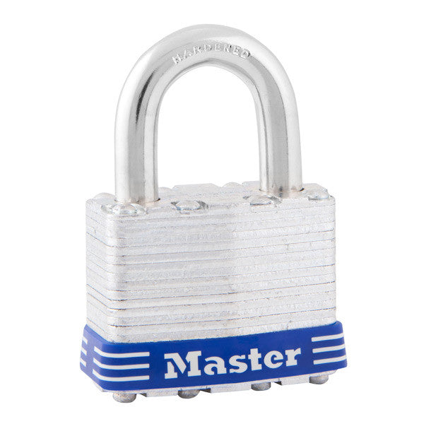 Master Lock 1D 4-Pin Tumbler Laminated Padlock, 1-3/4"