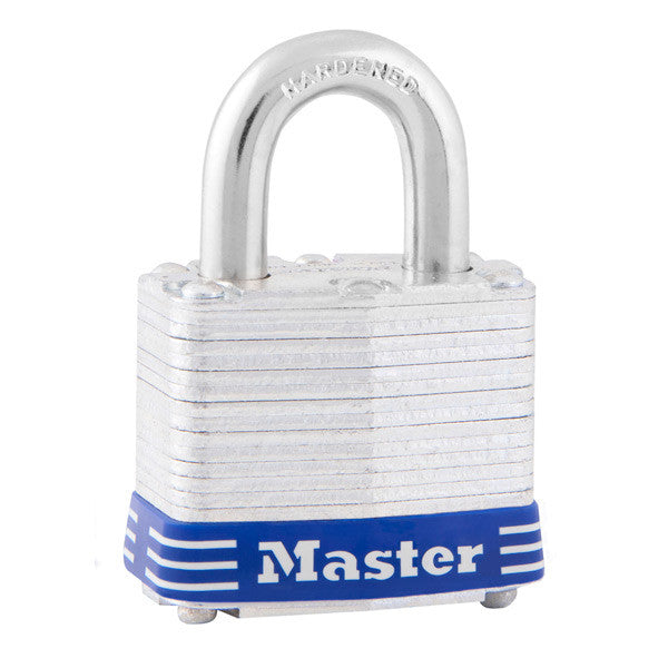Master Lock 3D 4-Pin Tumbler Laminated Steel Padlock, 1-9/16"
