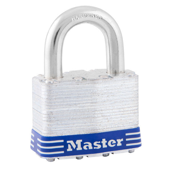 Master Lock 5D 4-Pin Tumbler Laminated Steel Padlock, 2"