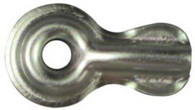 National N106-906 Steel Half Turn Button with Screws, Zinc Plated, 4-Pack