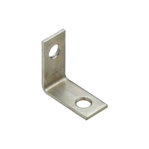 National N113-050 Corner Braces with Screws, 1" x 1/2", Zinc Plated, 4-Pack
