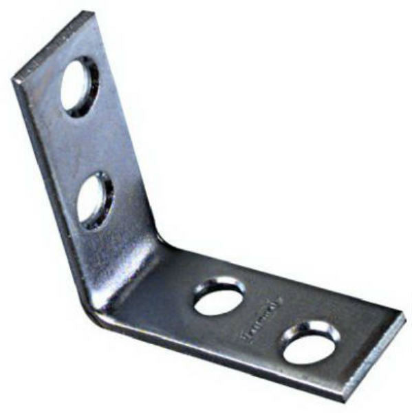 National Hardware® N266-304 Corner Iron, 1.5" x 5/8", Zinc Plated