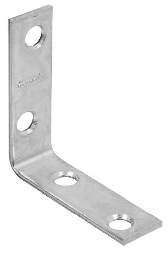 National Hardware® N266-361 Corner Iron, 2" x 5/8", Zinc Plated