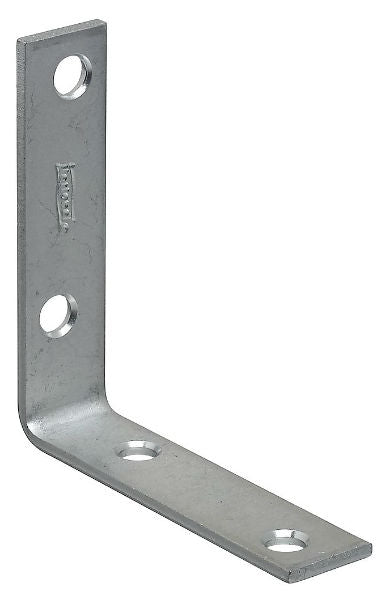 National Hardware® N266-395 Corner Iron, 3" x 3/4", Zinc Plated