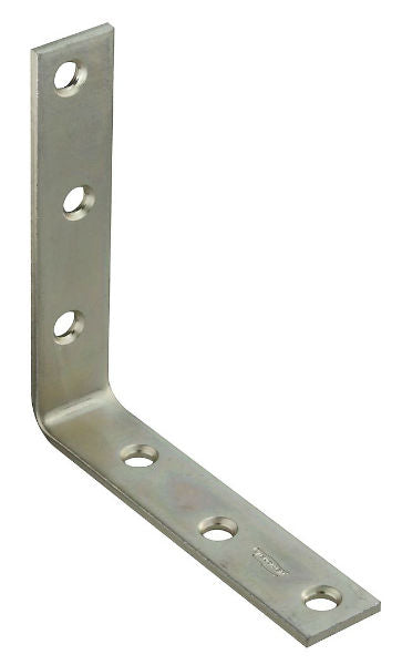 National Hardware® N220-152 Corner Iron, 5" x 1", Zinc Plated