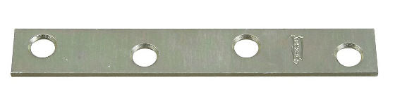 National Hardware® N272-732 Mending Plate, 4" x  5/8", Zinc Plated