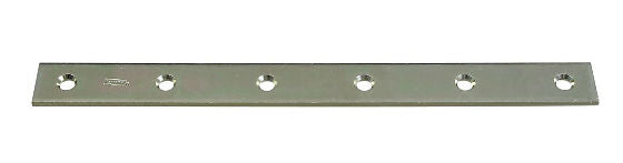National Hardware® N220-335 Mending Plate, 12" x 1-1/8", Zinc Plated