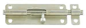 National Hardware® N151-738 Barrel Bolt with Screws, 5", Zinc Plated