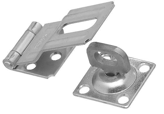 National Hardware® N102-855 Swivel Safety Hasp, 3-1/4", Zinc Plated