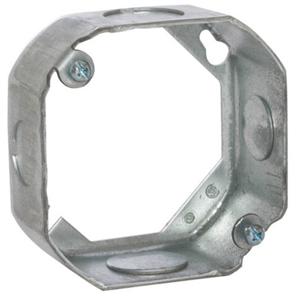 RACO® 130 Steel Octagon Extension Ring, 4" x 1-1/2" Deep