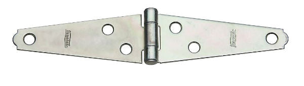 National Hardware® N127-365 Light-Duty Strap Hinge, 2", Zinc Plated, 2-Pack