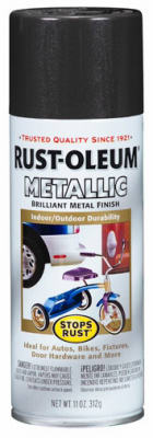 Rust-Oleum® Stops Rust® Metallic Rust-Inhibitive Enamel, 11 Oz, Dark Bronze