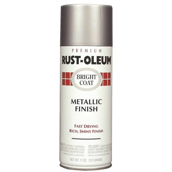 Rust-Oleum® Stops Rust® Bright Coat Metallic Finish Spray, 11 Oz, Chrome