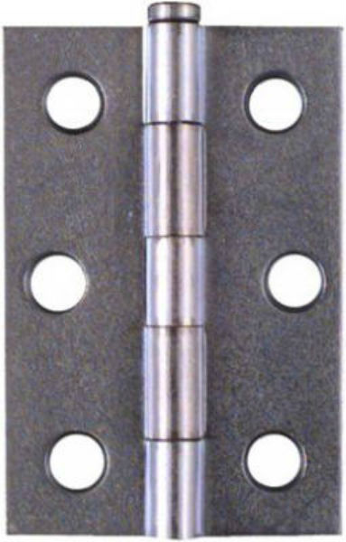 National Hardware® N141-945 Light Narrow Hinge, 2.5"x1-11/16", Zinc, 2-Pack