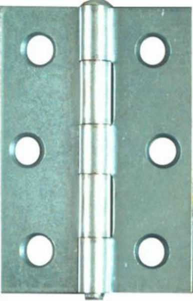 National Hardware® N146-258 Light Narrow Hinge, 2.5"x1-11/16", Zinc, 2-Pack