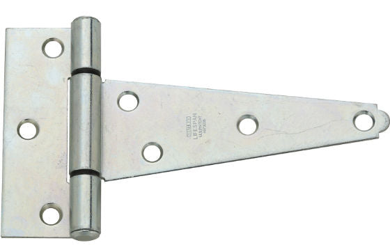 National Hardware® N129-023 Extra Heavy T Hinge, 4", Zinc Plated