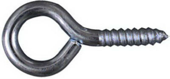 National Hardware® N119-263 Large Screw Eye #8, 1-5/8", 6-Pack