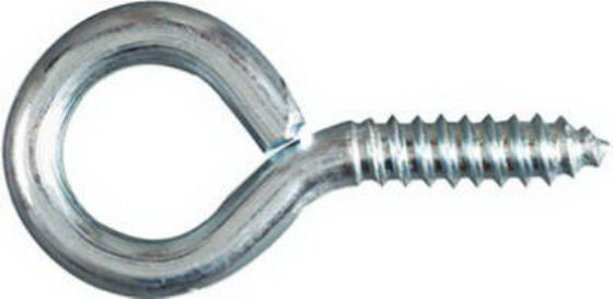 National Hardware N119-040 Large Screw Eye #10, 1-3/8", 8-Pack