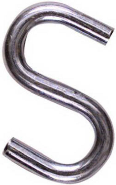 National Hardware® N121-616 Heavy Open S Hook, 1-1/2", Zinc Plated, 4-Pack