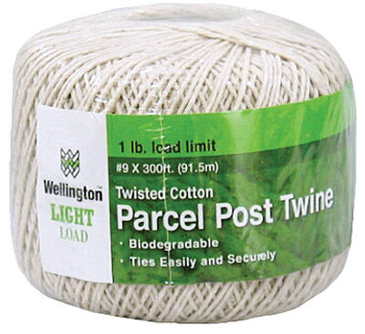 Wellington 14299 Parcel Post Cotton Twine, 300'