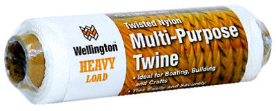 Wellington 10502 Puritan Nylon Seine Twine, #24 x 185', White