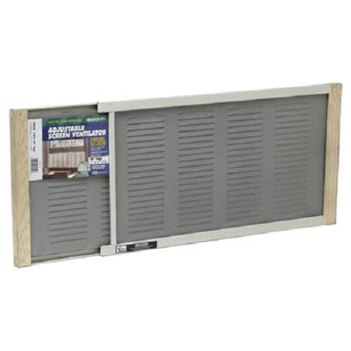 Frost King AWS1207 Louver Metal Rail Extension Window Screen, 10" x 21" - 37"
