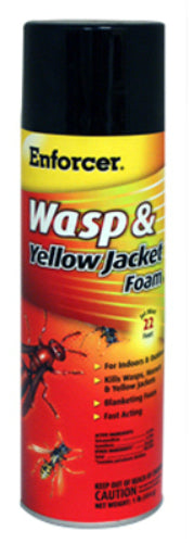 Enforcer® FWH-16 Yellow Jacket & Wasp Foam, 16 Oz