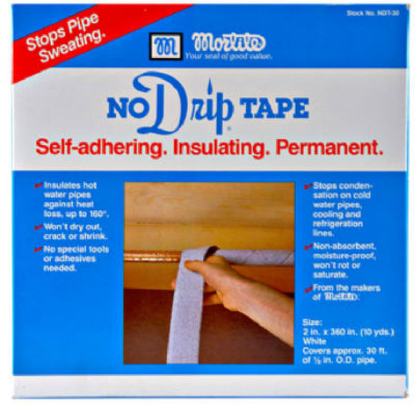 Mortite® NDT30 No Drip Self-Adhesive Pipe, 2" x 30'