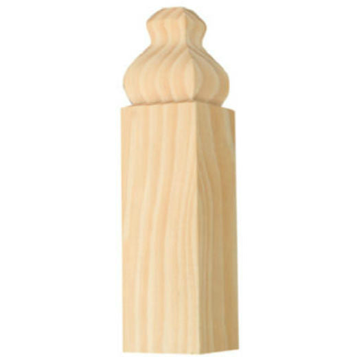 Waddell OBTB-52 Outside Base Trim Block Moulding, Easy-To-Install