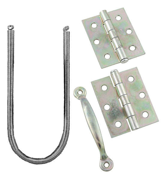 National Hardware® N107-425 Screen & Storm Door Set, Zinc Plated
