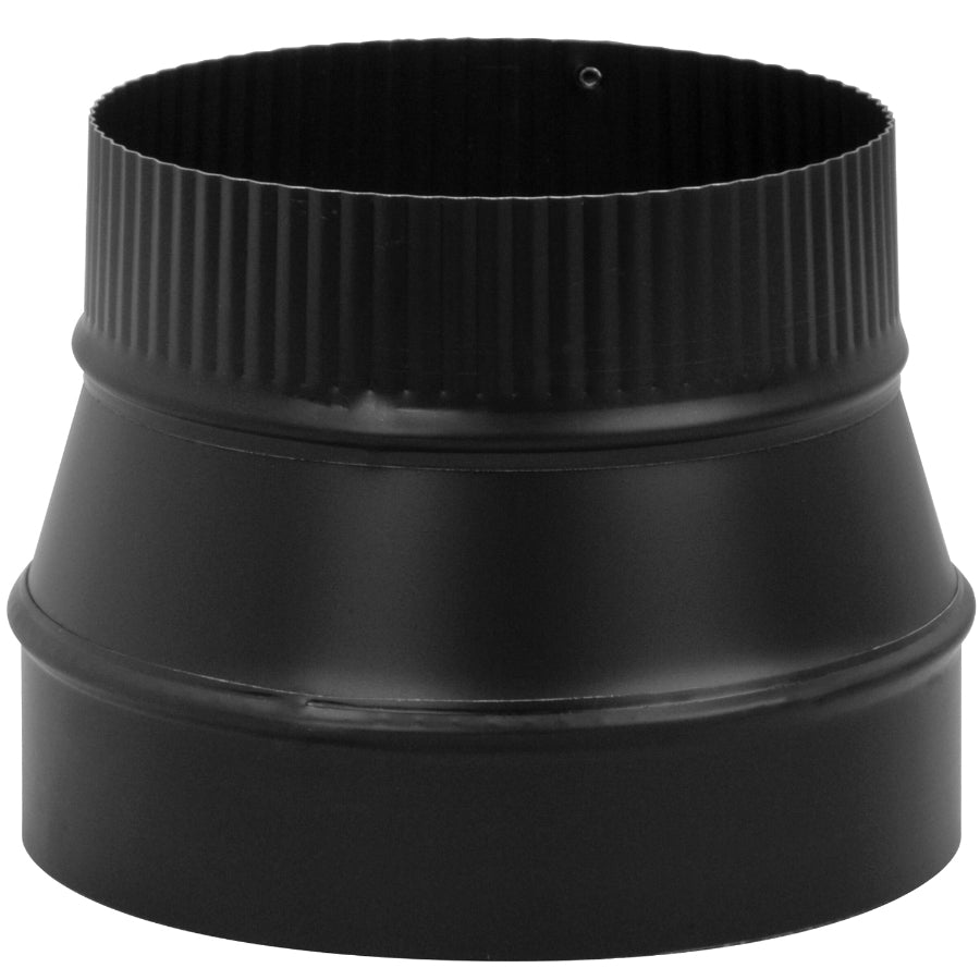 Imperial BM0079 Flue Reducer, 24 Gauge, 8" x 6", Black