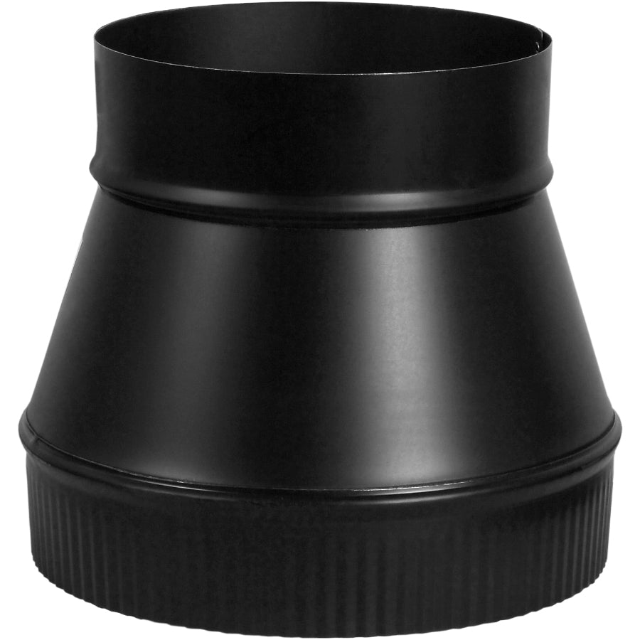 Imperial BM0059 Flue Increaser, 24 Gauge, 5" x 6", Black