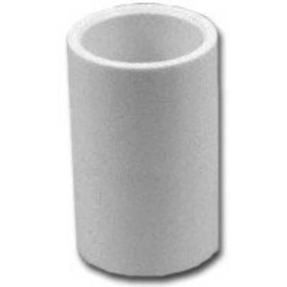 Genova 30105 Coupling, Slip x Slip, 1/2", White