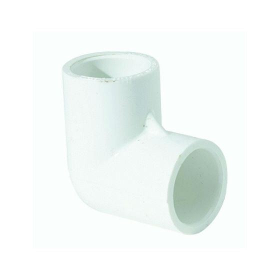 Genova 30714 Elbow 90-Degree, Slip x Slip, 1-1/4", White