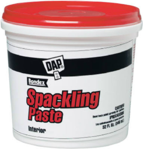 Dap® 10204 Ready-To-Use Pre-Mixed Spackling Paste, Quart