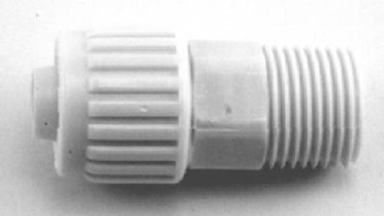 Flair-It™ 16842 Plastic Male Adapter for PEX or Polybutylene, 1/2" x 1/2"