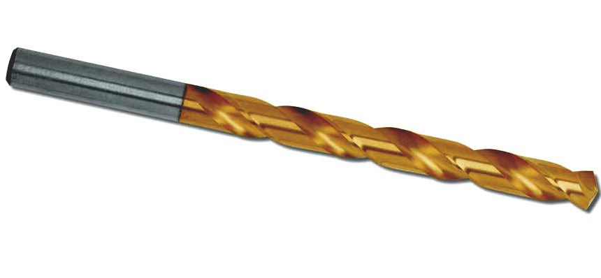 Master Mechanic 197353 Titanium Coated Jobber Length Drill Bit, 9/32" x 4-1/4"