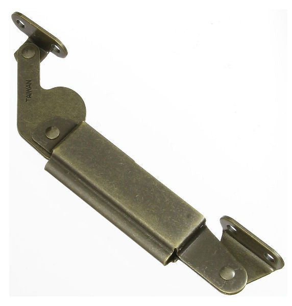 National Hardware® N208-686 Spring Lid Support, Antique Brass