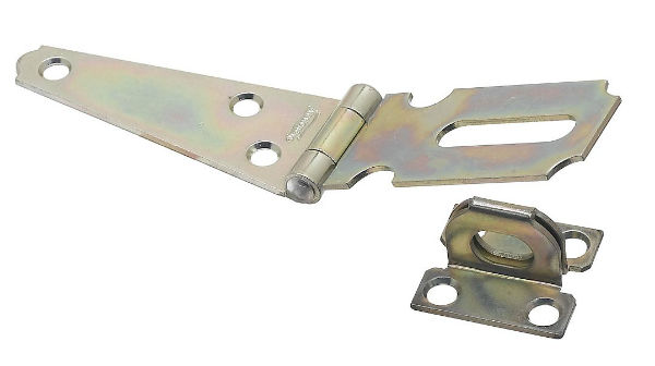 National Hardware® N129-577 Hinge Hasp, 3", Zinc Plated