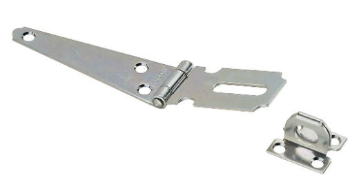 National Hardware® N129-627 Hinge Hasp, 4", Zinc Plated