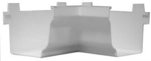 Genova AW103AK Repla K Gutter Inside Corner, White