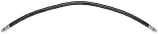 Plews LubriMatic™ 10-219 Rubber Grease Gun Hose, 12000 Lbs Burst Strength, 18"
