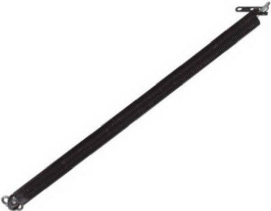 National Hardware N281-022 Garage Door Extension Spring, 25" x 110 Lb, Black