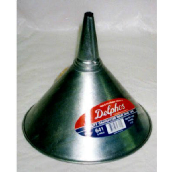S & K Products 641 General Purpose Galavanized Utility Funnel, 7-3/4"