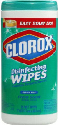 Clorox® 01593 Disinfecting Wipes, Fresh Scent, 35-Count